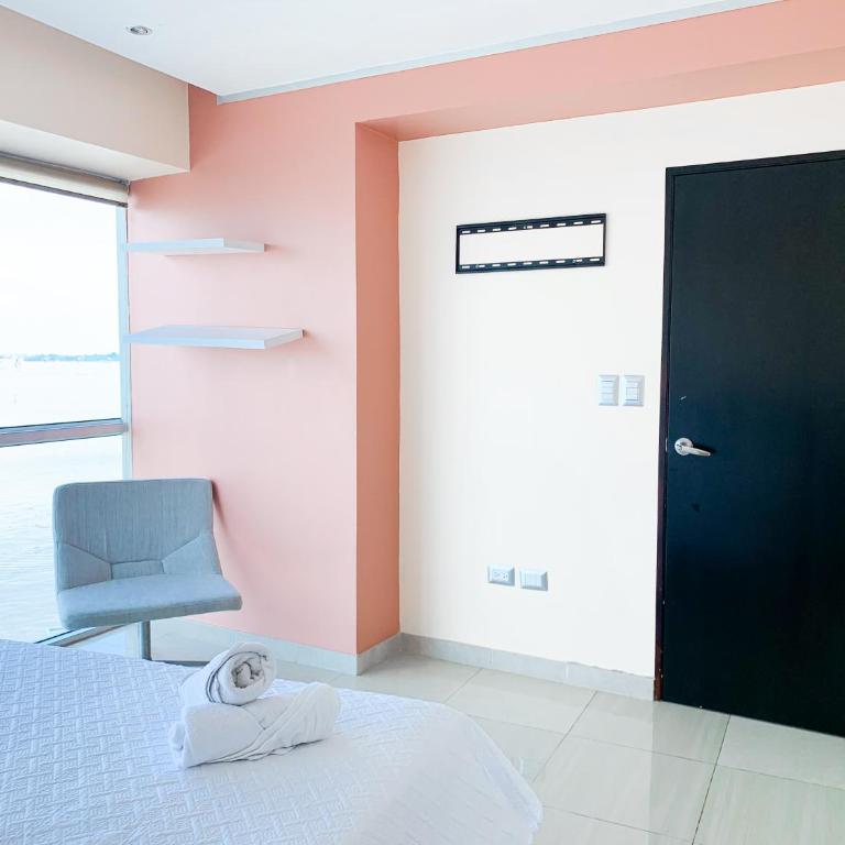 Departamento con Piscina, Jacuzzi y GYM - Two-Bedroom Apartment with River View - 20