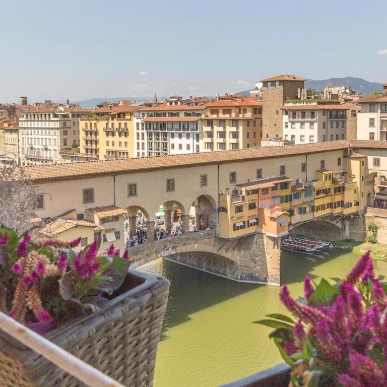 Wonderful terrace over Ponte Vecchio with elevator - Appartamento con 2 Camere da Letto e Terrazza - 19