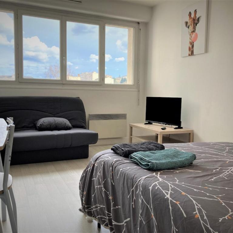 Appartement double à Limoges - Apartment mit 1 Schlafzimmer - 9