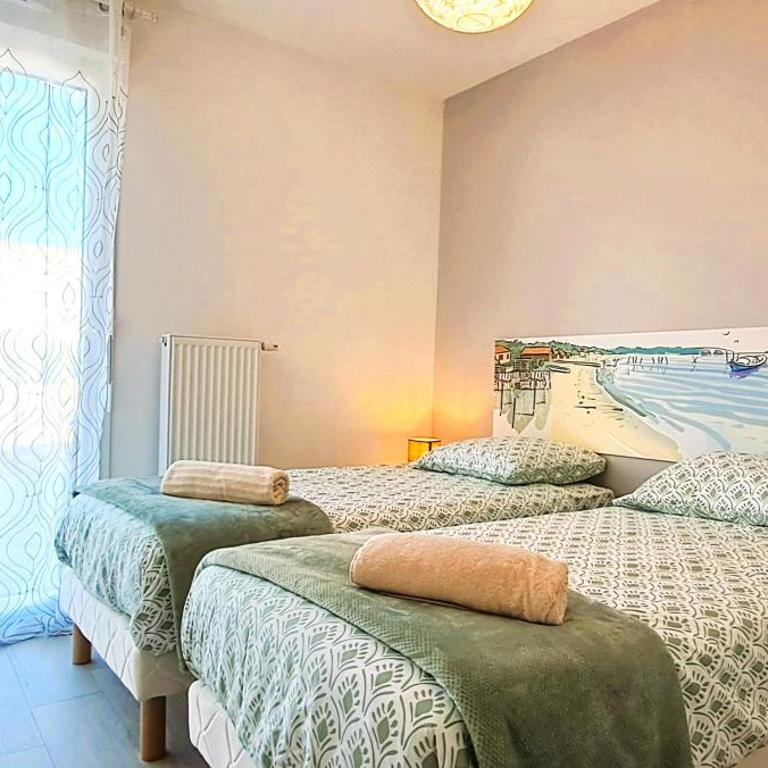 L'air du large superbe T3 lumineux avec jardin - Appartement 2 Chambres - 12
