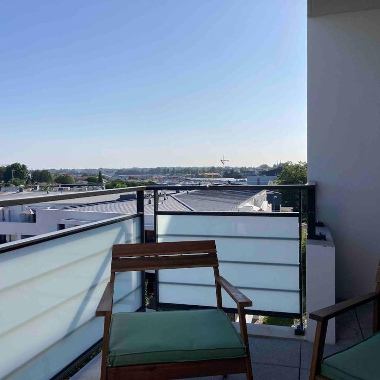 T2 centre ville Anglet dernier étage parking en sous-sol WIFI smart TV serviettes et draps inclus - Apartment mit 1 Schlafzimmer - 5