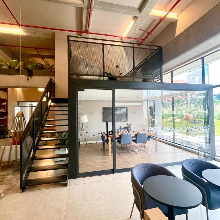 Premium studio with Terrace next to Movistar,Corferias & Embassy - Estudio Superior - 4