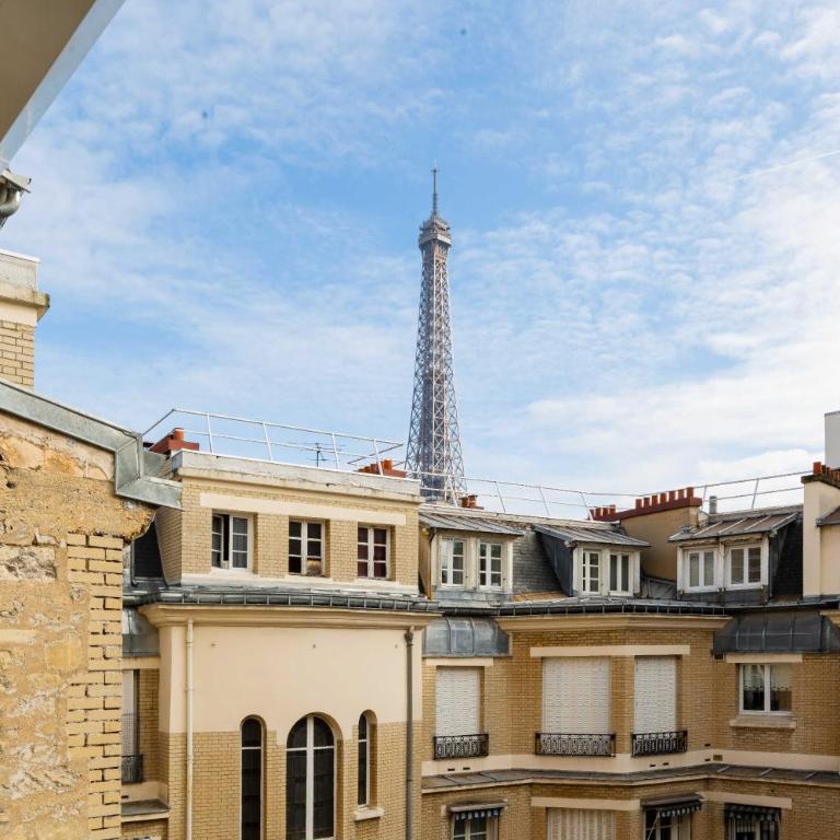 Superb Trocadero Eiffel Tower apartment - Apartamento de 1 dormitorio - 14