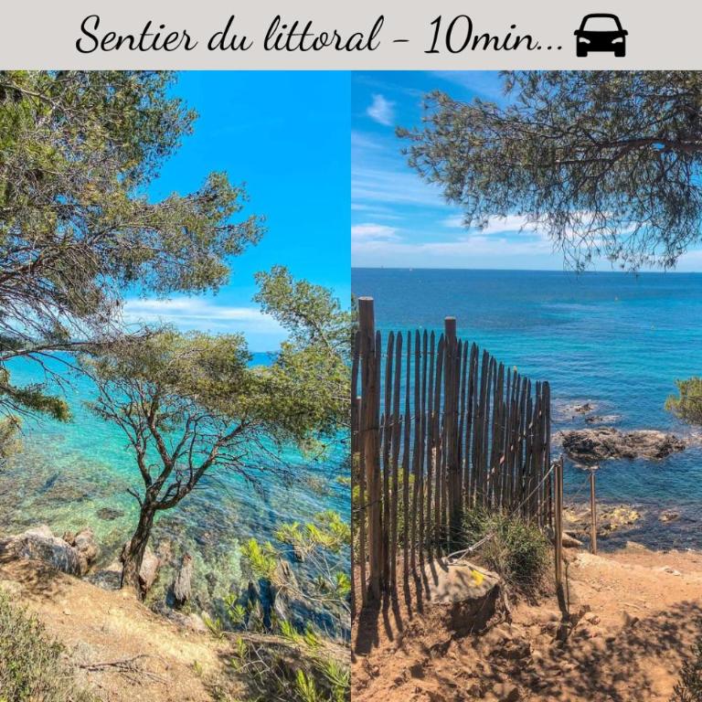 "OFFRE ANNIVERSARY GENIUS LONG SEJOUR" -- SPECIAL COUPLE -- CALME EN PLEIN COEUR DU VAR - Terrasse Sud - Lit Queen Size - Netflix - Climatisation & Wifi - Parking Privé -- A 2MIN CENTRE-VILLE et 6MIN MER & PORT - Apartamento de 1 dormitorio - 27