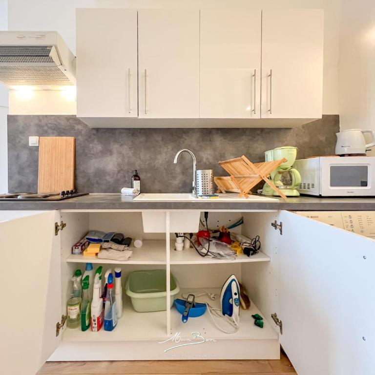 Lo Duplex Climatisé avec Terrasse 4 couchages au Cœur de Toulon - Appartamento con 1 Camera da Letto - 14
