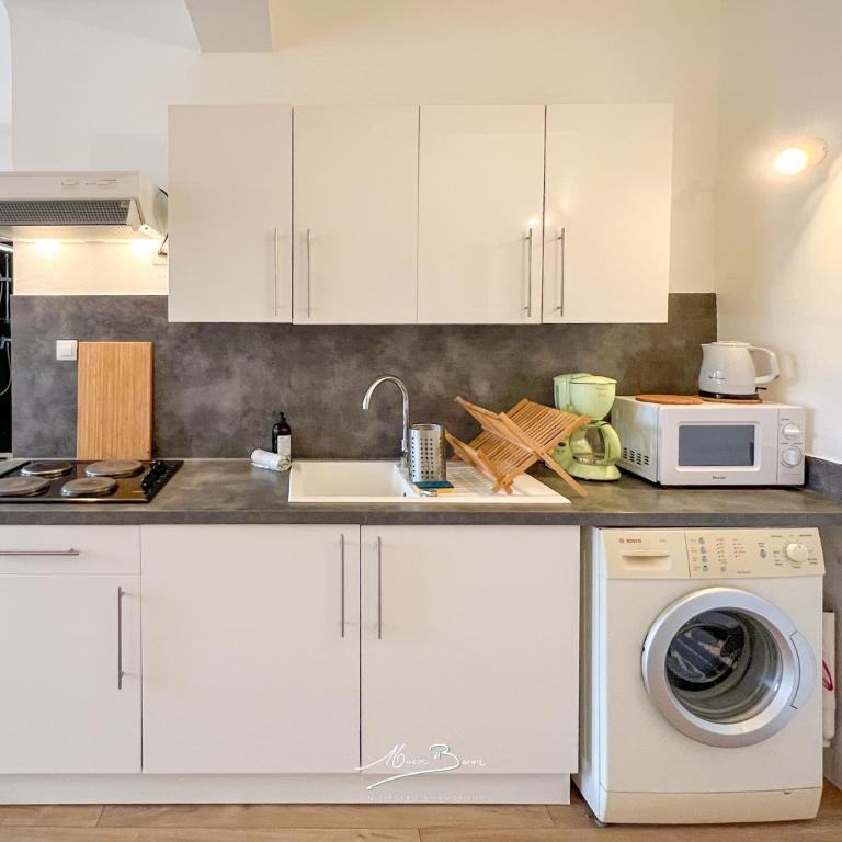 Lo Duplex Climatisé avec Terrasse 4 couchages au Cœur de Toulon - Appartamento con 1 Camera da Letto - 12