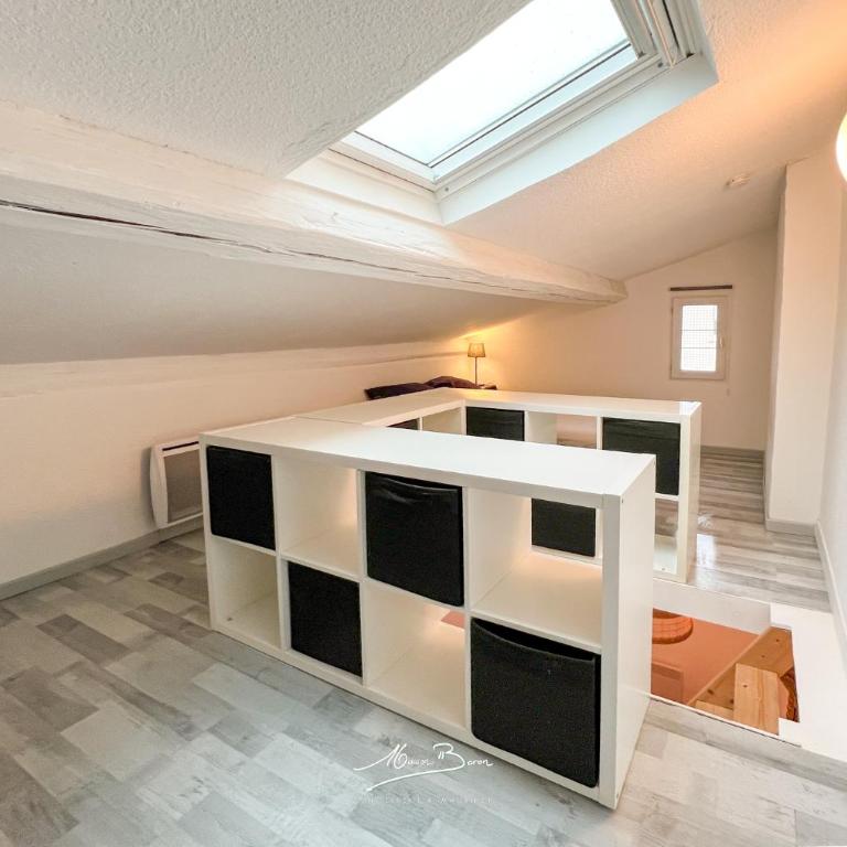Lo Duplex Climatisé avec Terrasse 4 couchages au Cœur de Toulon - Appartamento con 1 Camera da Letto - 23