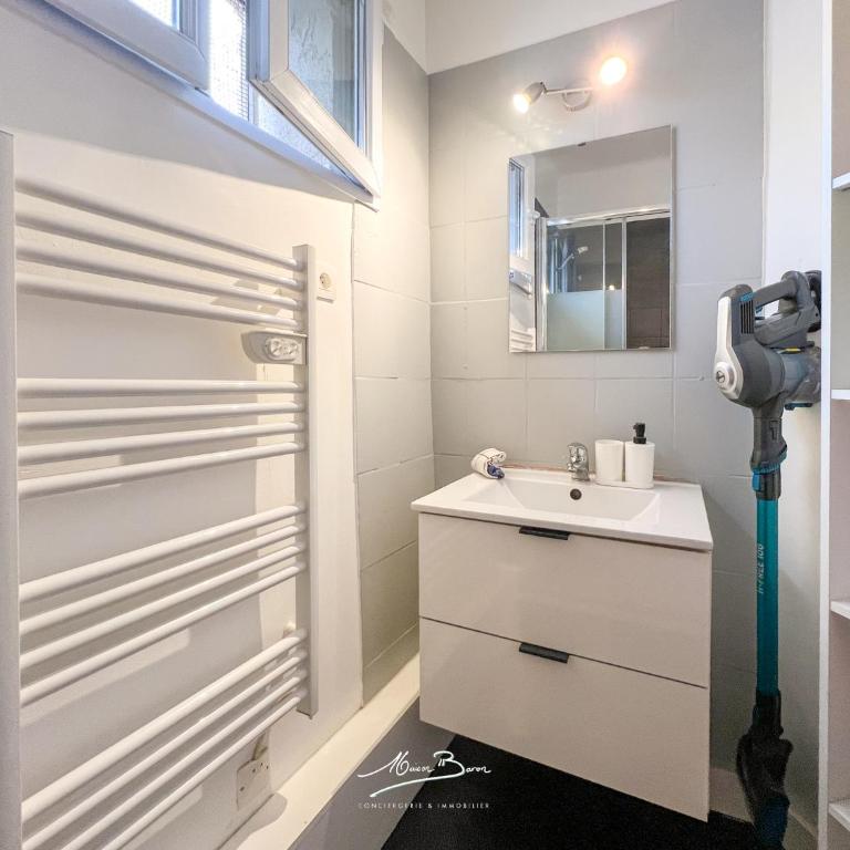 Lo Duplex Climatisé avec Terrasse 4 couchages au Cœur de Toulon - Appartamento con 1 Camera da Letto - 15