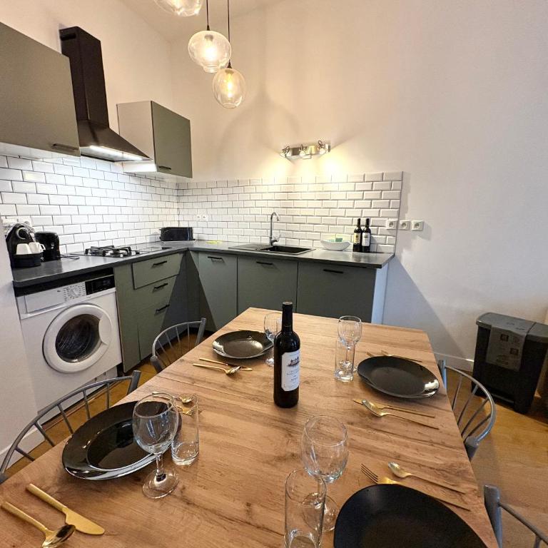 T3 hypercentre proche gare - Two-Bedroom Apartment - 3
