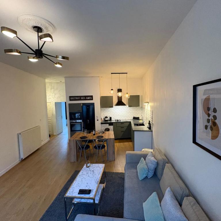 T3 hypercentre proche gare - Two-Bedroom Apartment - 12