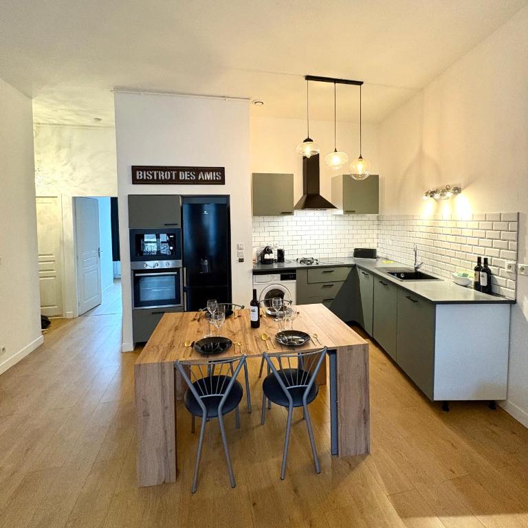 T3 hypercentre proche gare - Two-Bedroom Apartment - 2
