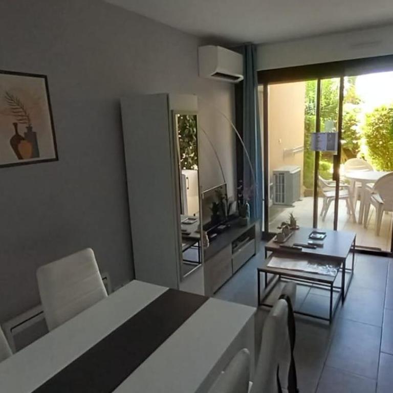Cosy Blue Classé 2 étoiles Piscine Parking Clim Terrasse - Appartement 1 Chambre - 11