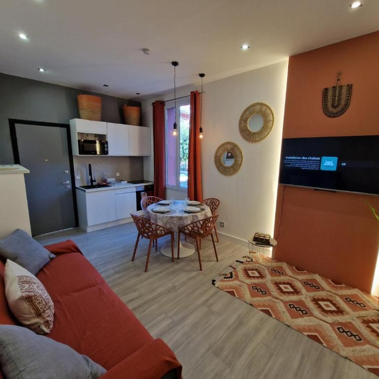 Roquebrune : Appartement 4 personnes proche de la plage (AV) - Appartement 1 Chambre - 12