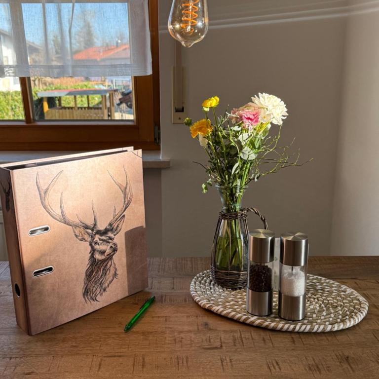 Ferienwohnung Hirsch im Allgäu - Apartment mit 1 Schlafzimmer - 1