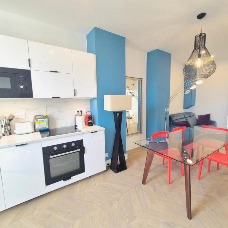 Luxury 3 bed 2 bath flat Cannes Croisette - Apartment mit 3 Schlafzimmern - 3