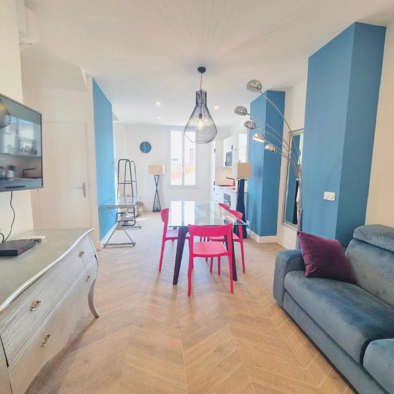 Luxury 3 bed 2 bath flat Cannes Croisette - Apartment mit 3 Schlafzimmern - 2