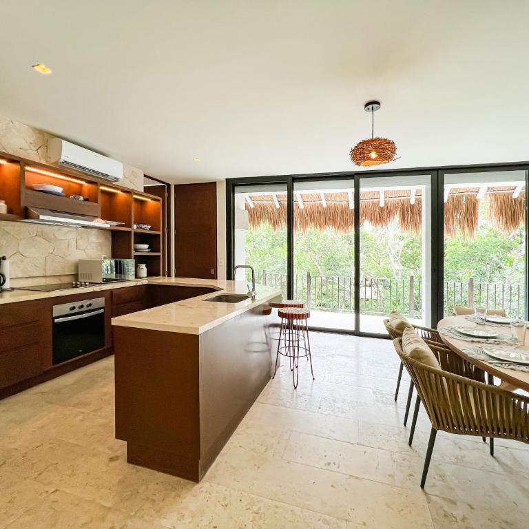 Stylish Mexican Interior PH- Private Rooftop -Gated Community - Apartamento Ático - 3