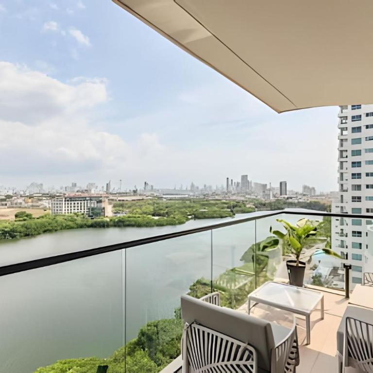 NEW Panoramic view, Infinite Pool/Historic Center - Two-Bedroom Deluxe Apartment with Balcony - 34