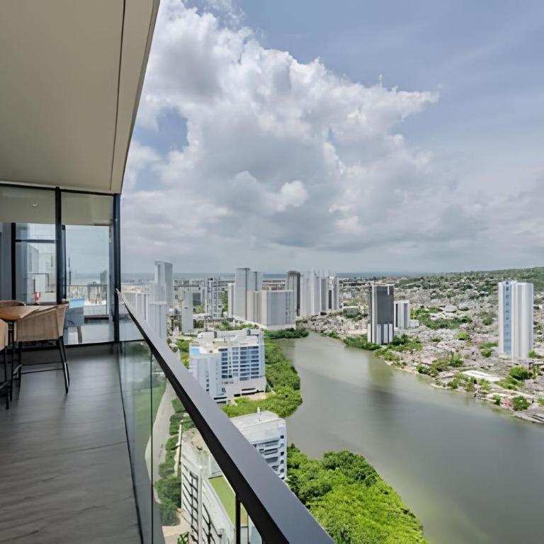 NEW Panoramic view, Infinite Pool/Historic Center - Apartamento Deluxe de 2 dormitorios con balcón - 83