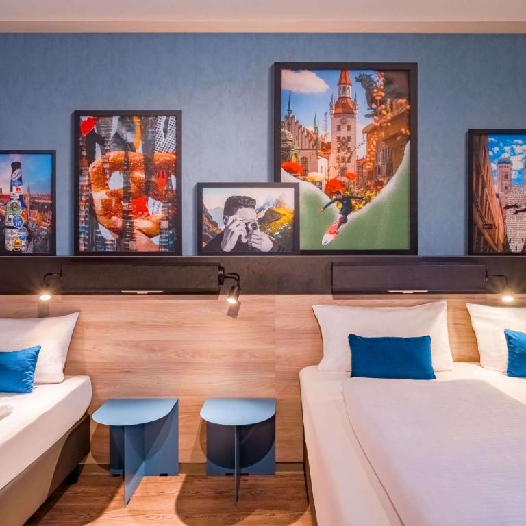 Ramada Encore by Wyndham Munich Messe - Deluxe Dreibettzimmer mit 3 Einzelbetten - 4