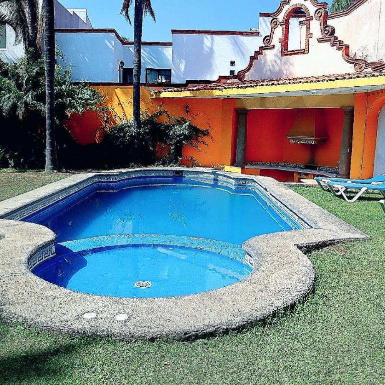 Jardín Casa Chalma con Alberca, Billar & Vóleibol - Casa de 4 dormitorios - 9