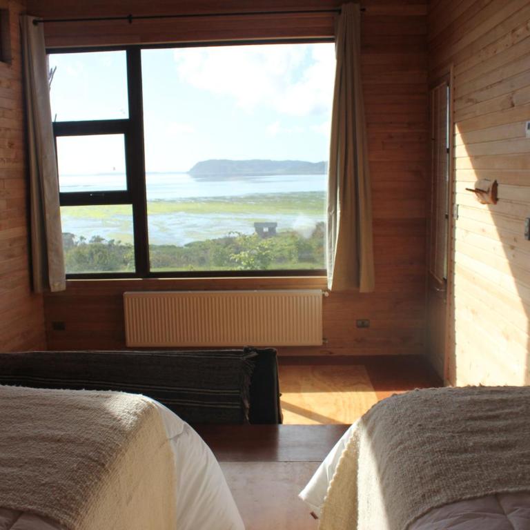 Refugio Pullao - Suite con vistas al mar - 1 cama grande - 6