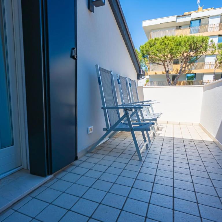 Villa Oleandro Family Apartments-Leresidenzedijesolo - Appartamento Deluxe con 2 Camere da Letto e Balcone - 17