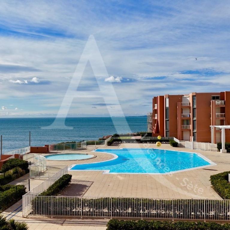 STUDIO VUE MER AVEC PKG, PISCINE, TENNIS, PLAGE DIRECT - Studio - Vue sur Mer - 15