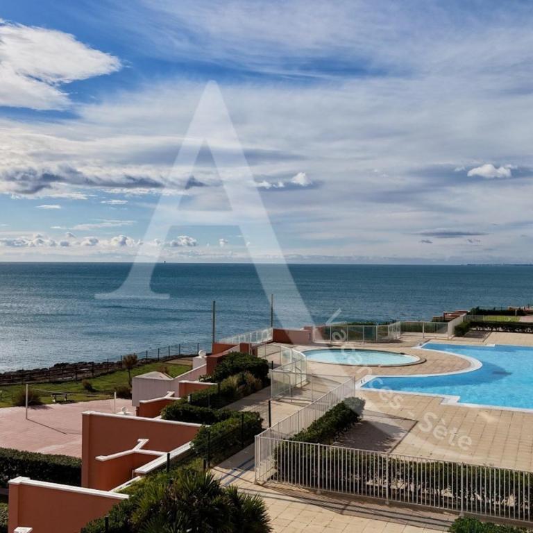 studio vue mer parking piscine tennis - Studio - 9