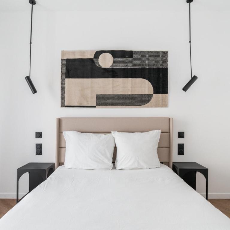 Appartement Parisien - Design - 4 couchages - Appartement 1 Chambre - 10