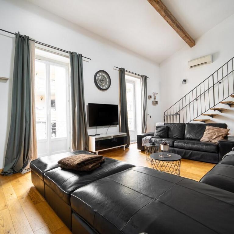 Loft - Climatisation, Parking, Tout équipé - Apartment mit 2 Schlafzimmern - 10