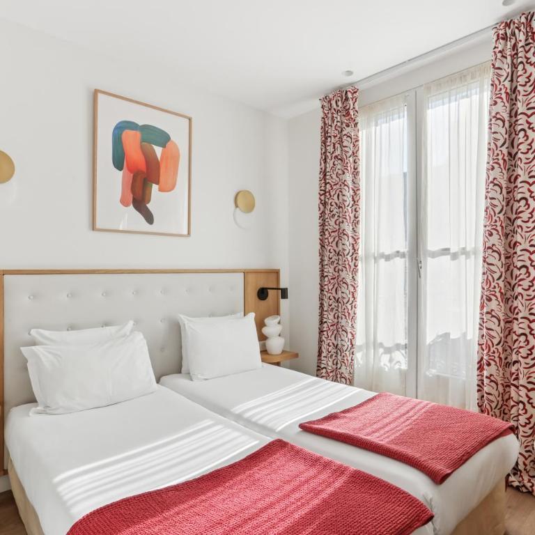 Hôtel Alexandrine Opera - Chambre Lits Jumeaux - 1