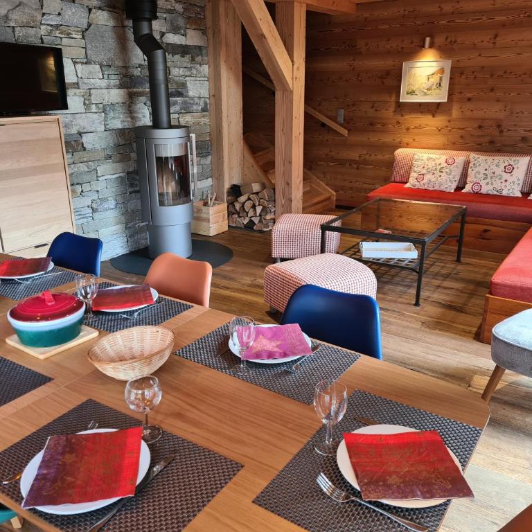 Chalet neuf Eterlou 130 m carrés 5 chambres 10 couchages à Serre Chevalier - Chalet - 43