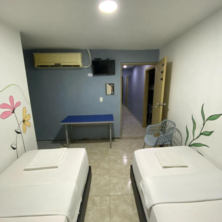 CasaHotel RIOMAR - Habitación Doble - 2 camas - 3