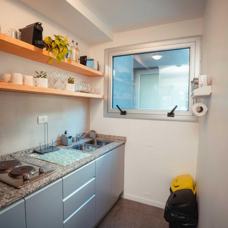 Charcas 4212 Palermo depto luminoso - One-Bedroom Apartment with Balcony and City View - 3