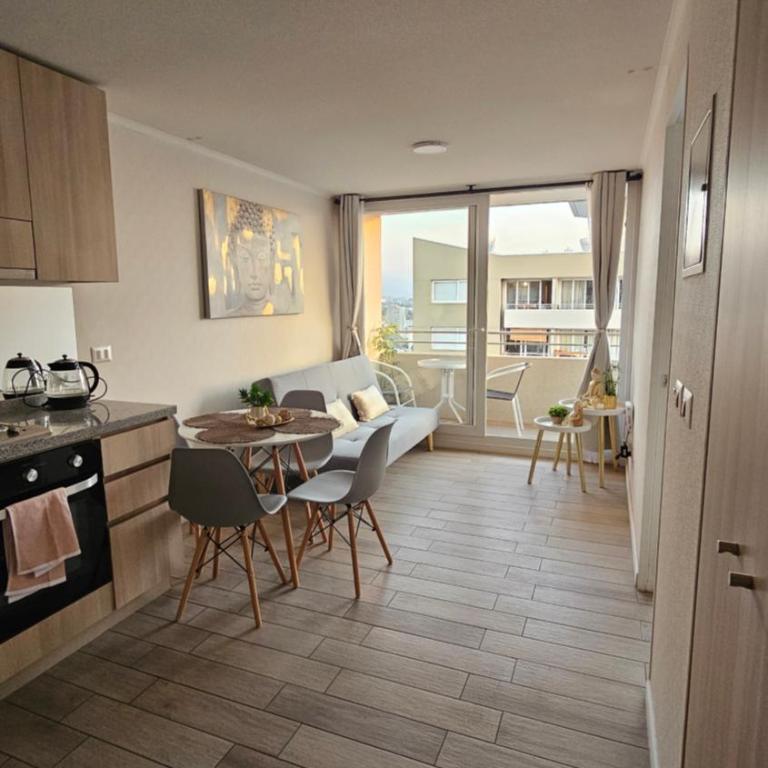 Dpto acogedor a pasos del Metro - Apartamento de 1 dormitorio - 1