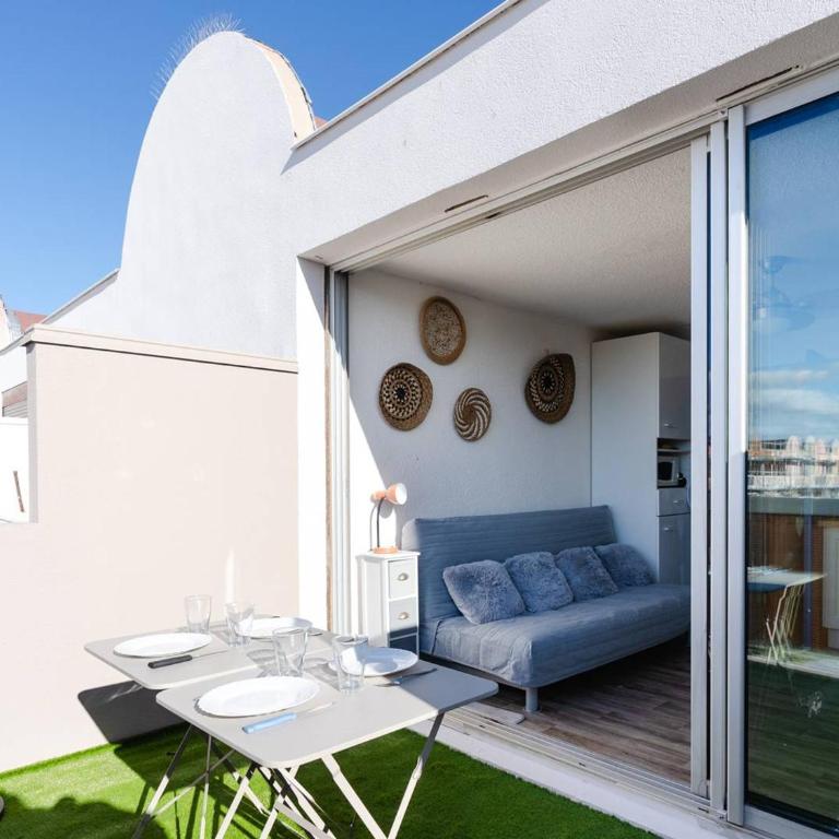 Studio cabine avec terrasse, animaux admis, pour 4 personnes - FR-1-409A-33 - Monolocale - 9