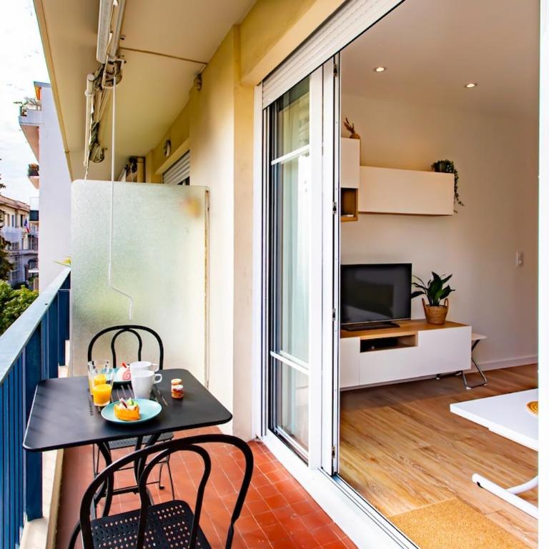 #26 Staywizus - Idealy located flat AC 2mins walk to Sea balcony - Appartement 1 Chambre - 6