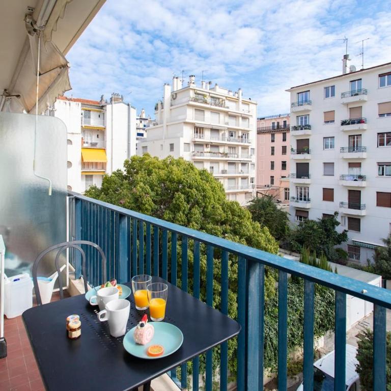 #26 Staywizus - Idealy located flat AC 2mins walk to Sea balcony - Appartement 1 Chambre - 10
