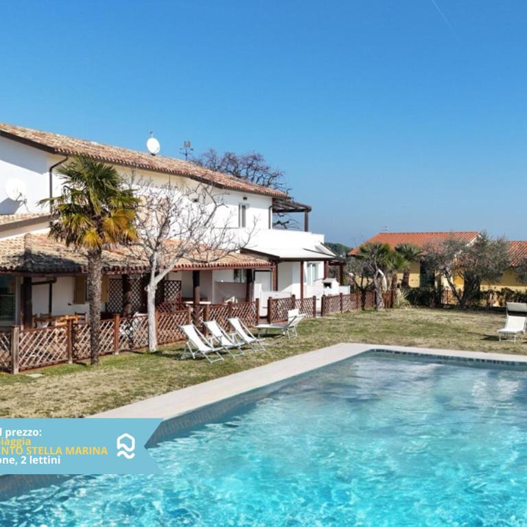VIVA4 - Numana, nuovo trilocale in villa con piscina - Two-Bedroom Apartment - 6