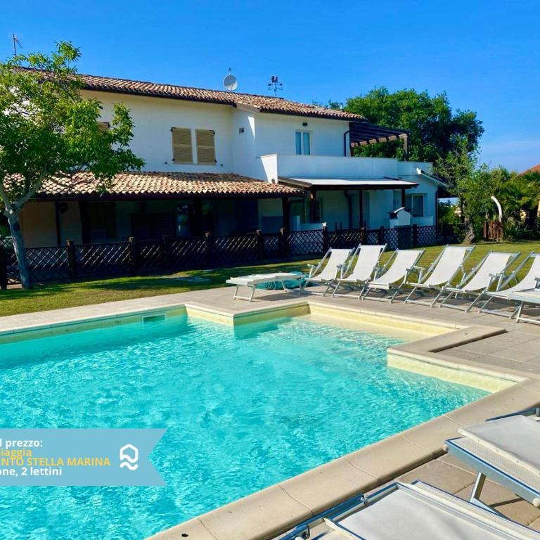 VIVA4 - Numana, nuovo trilocale in villa con piscina - Two-Bedroom Apartment - 1