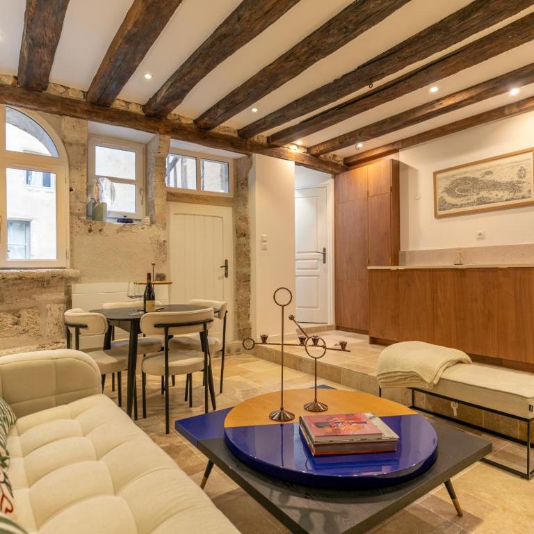 L'Écrin sous le Château - Sauna et Raffinement - Classé 4 étoiles - Two-Bedroom Apartment - 21