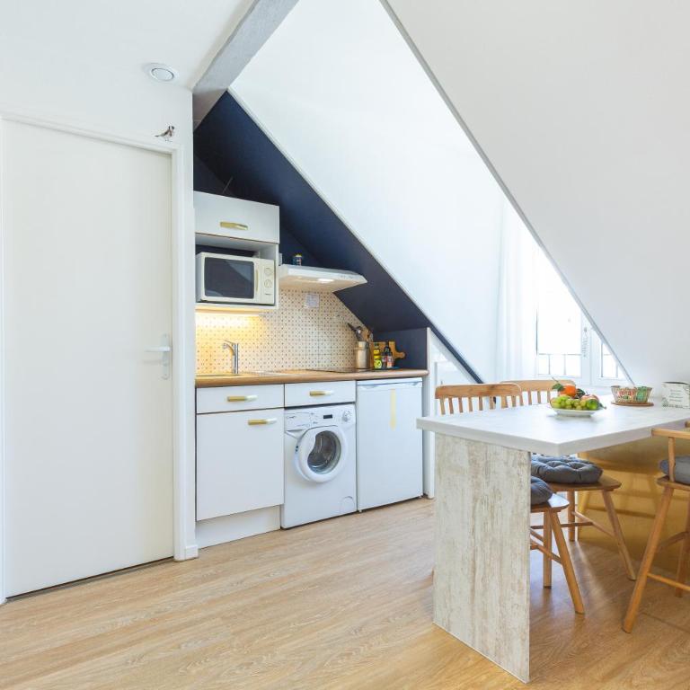 Le Perchoir, avec parking, face aux Thermes - Appartamento con 1 Camera da Letto - 8