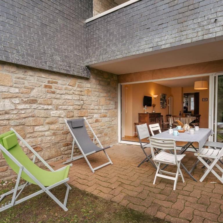 Appartement cosy 2 pièces, 5 pers, à 250m plage, terrasse et jardin, garage inclus, Carnac - FR-1-477-94 - Appartement (5 Adultes) - 1