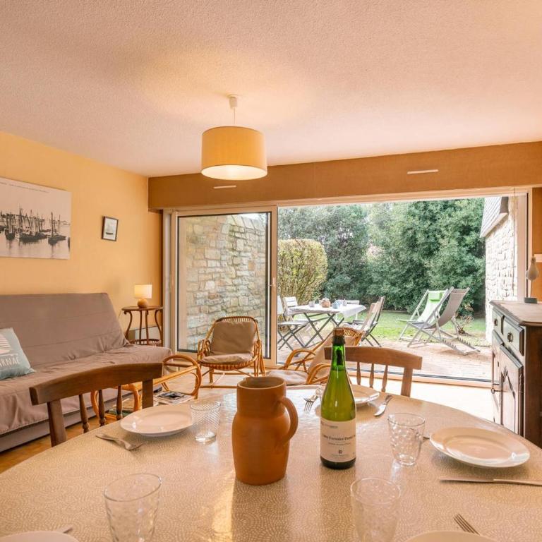 Appartement cosy 2 pièces, 5 pers, à 250m plage, terrasse et jardin, garage inclus, Carnac - FR-1-477-94 - Appartement (5 Adultes) - 7
