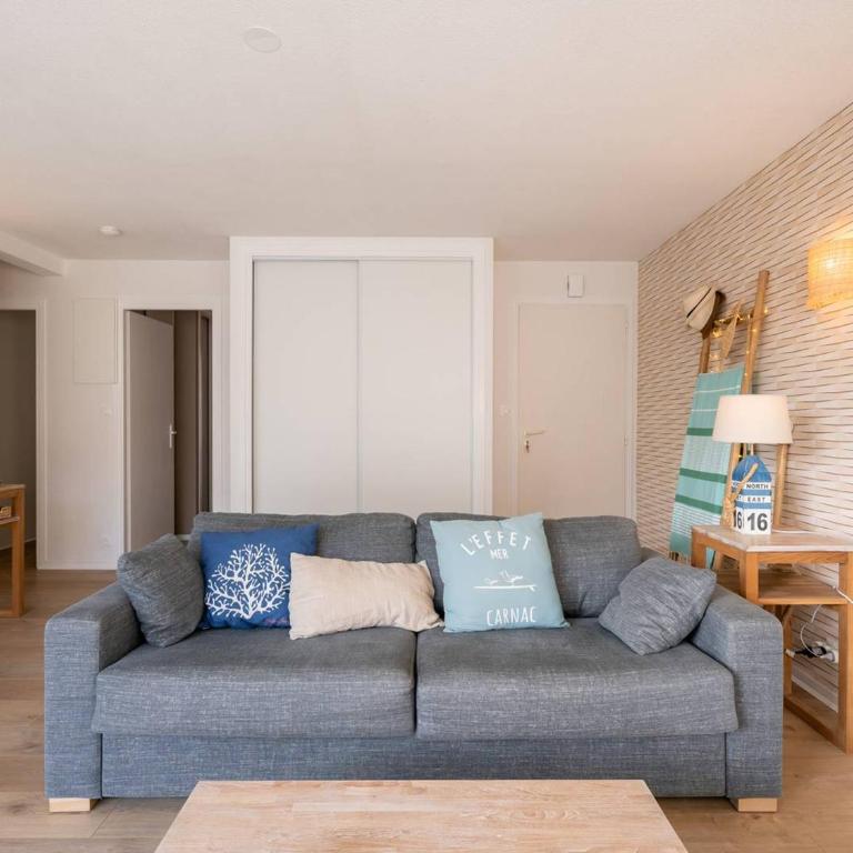 Appartement 61m² à Carnac, à 150m de la plage, 2 chambres, 6 pers. - FR-1-477-206 - Appartement - 10