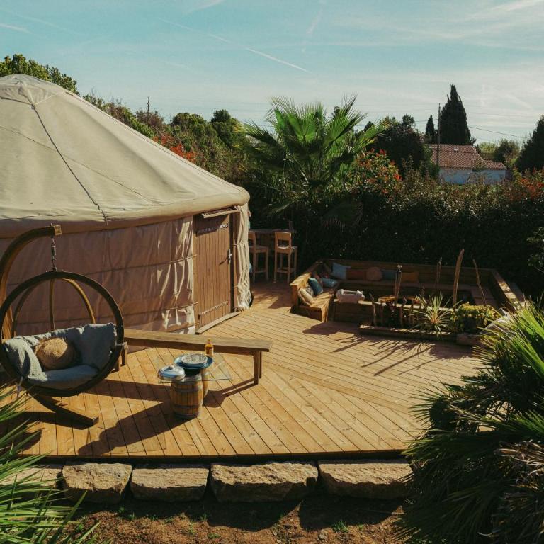 Yourte piscine jardin - Quatre Murs Et Un Toit - Zelt - 2