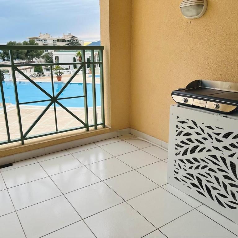 EXCEPTIONNEL sur CANNES vue mer piscine - Appartement 1 Chambre - 26