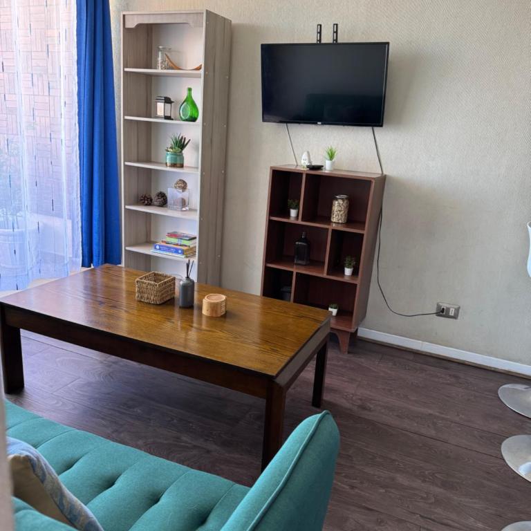 Departamento con vista a Santiago frente al metro - Apartamento de 1 dormitorio - 26