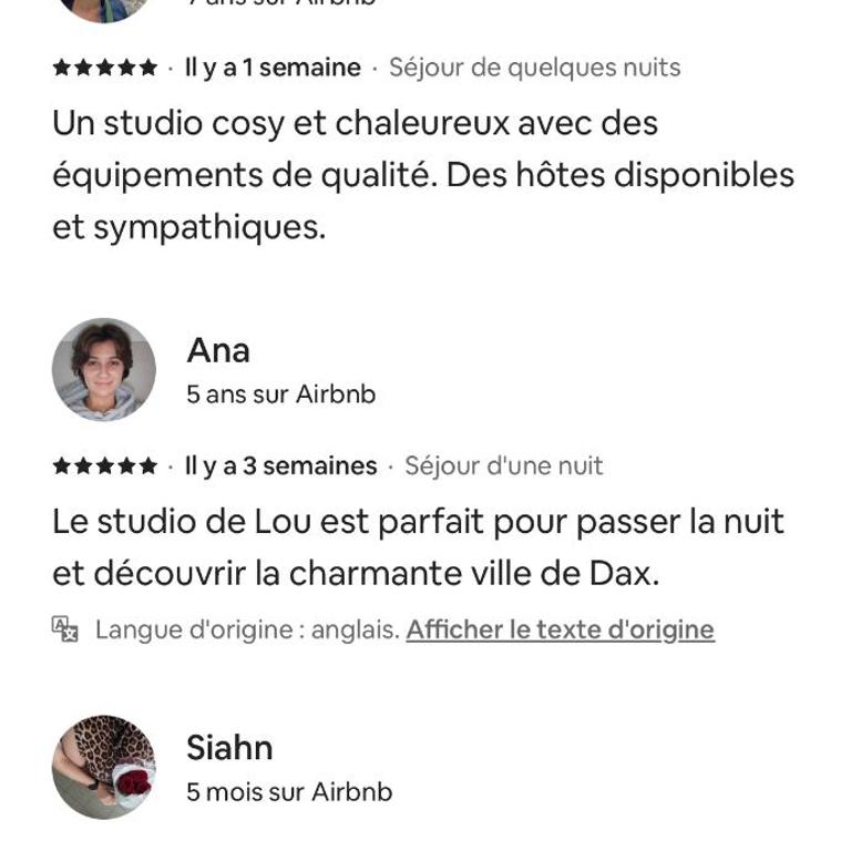 Studio avec espace extérieur privatif - DAX - Appartement 1 Chambre - 15
